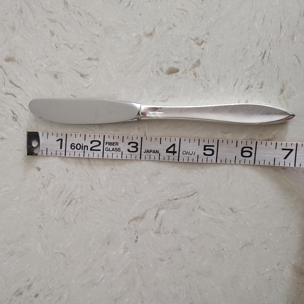 Gorham Gossamer Sterling Silver Butter Spreader Hollow Handle 7" Vintage - Picture 10 of 10